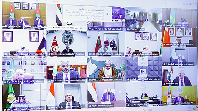 الاجتماع الطارئ لمجلس جامعة الدول العربية الاجتماع الطارئ لمجلس جامعة الدول العربية